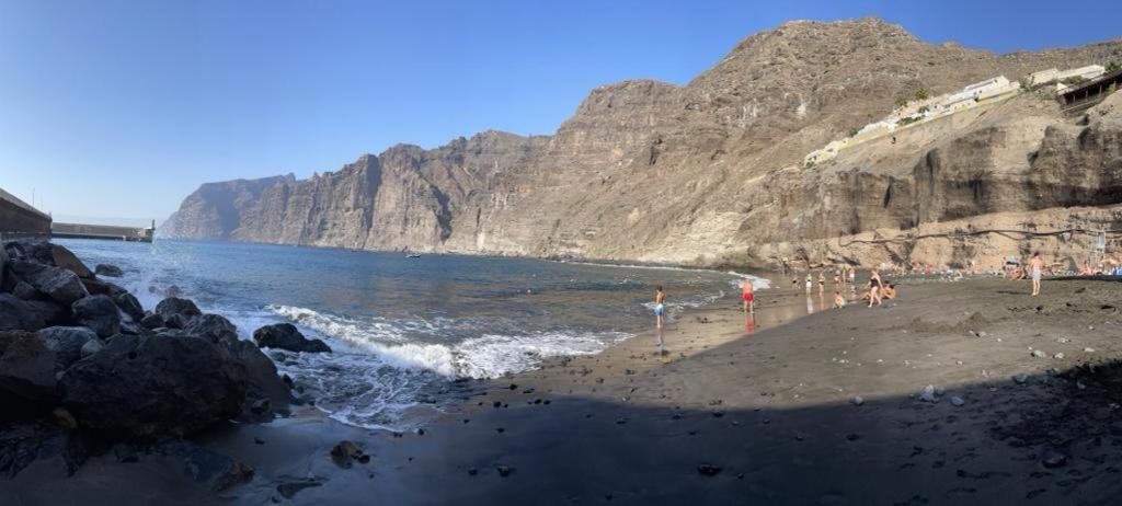 Ferienwohnung Amazing Atlantic And Breathtaking Mountains Views Acantilado de los Gigantes Exterior foto